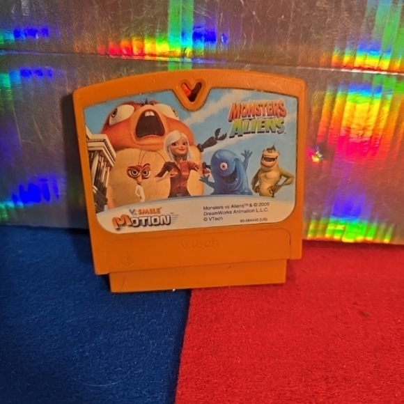 Media | 62325 Monster Vs Aliens Vtech Vsmile Motion Blue Box 87d | Poshmark